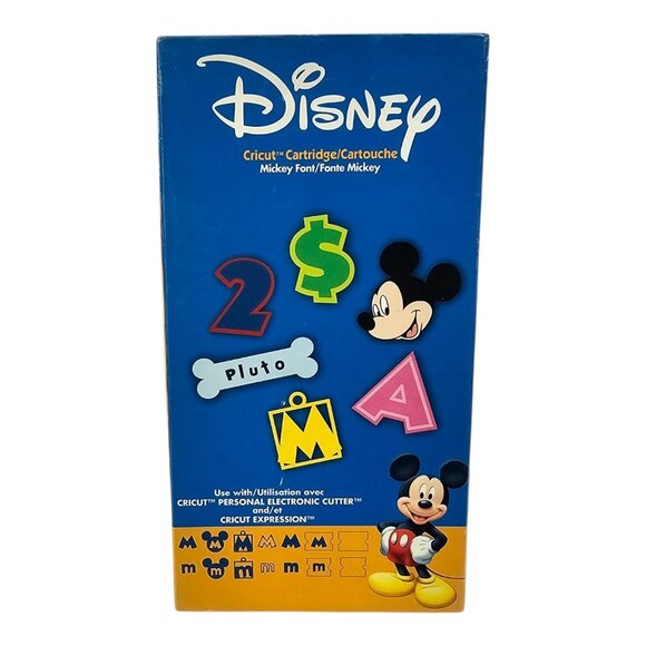 Cricut Provo Craft Cartridge Disney Mickey Font 290381 Link Status Unknown - Picture 1 of 11